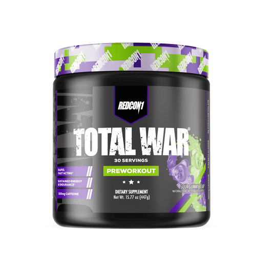 TOTAL WAR PRE-WORKOUT- Sour Gummy Bear